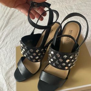 Michael Kors chunky heels